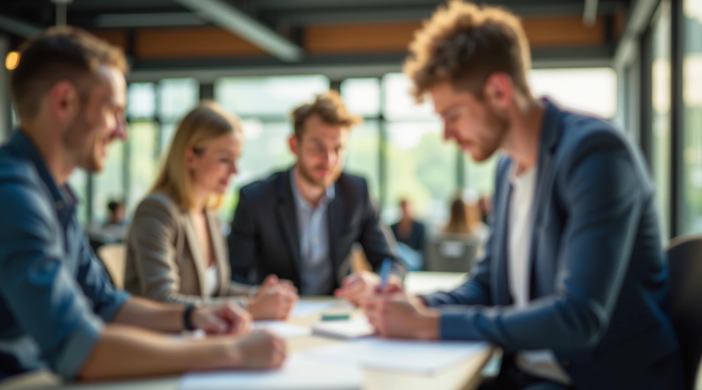 Professionele trainingsomgeving waar deelnemers aan persoonlijke doelen werken